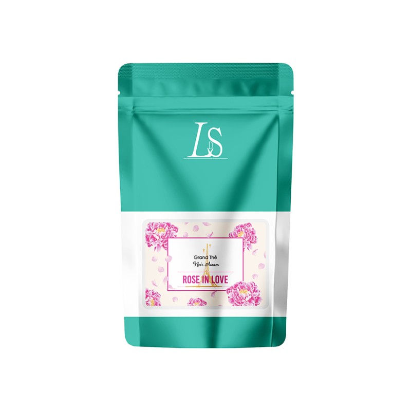 THÉ noir Rose in Love (doypack)