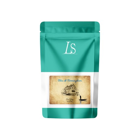 thé bleu type earl grey
