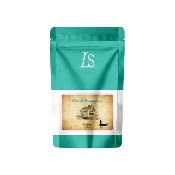 thé bleu type earl grey